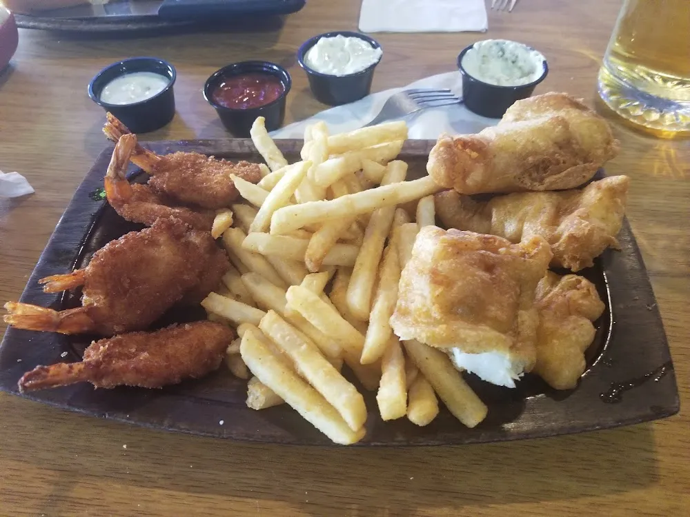 Fish and Chips Basket of Fries