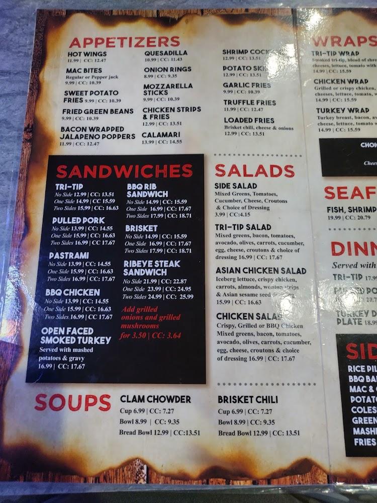 Smokehouse Bar & Grill Menu image 3